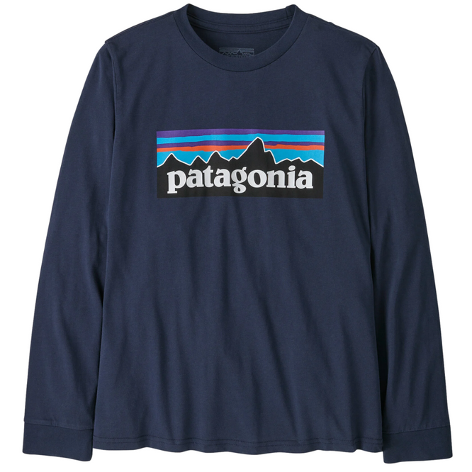 Kids P-6 Logo Longsleeve New Navy
