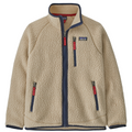 Kids Retro Pile Jacket New Navy/Light Plume Grey