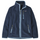 Kids Retro Pile Jacket New Navy/Light Plume Grey