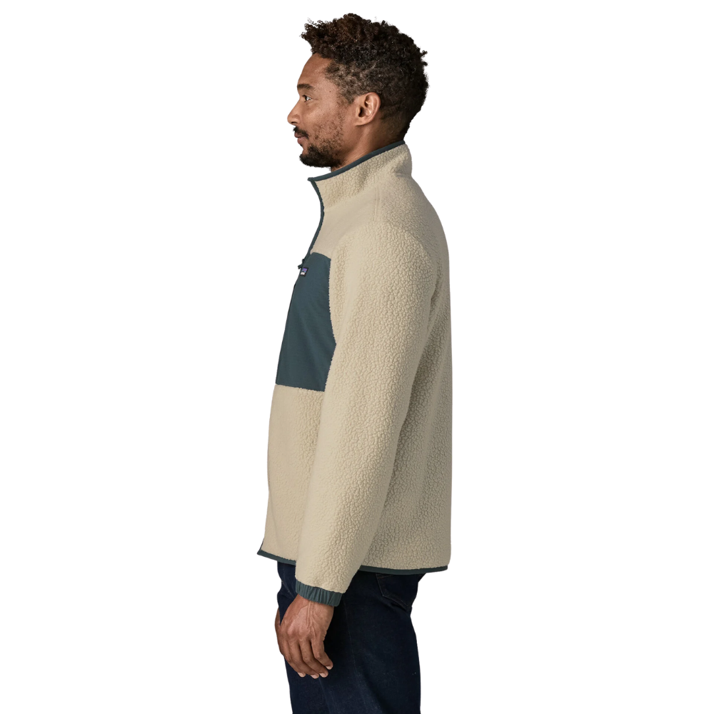 Retro Pile Patch Jacket Pelican