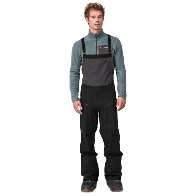 Snowdrifter Snowboard Bibs Black