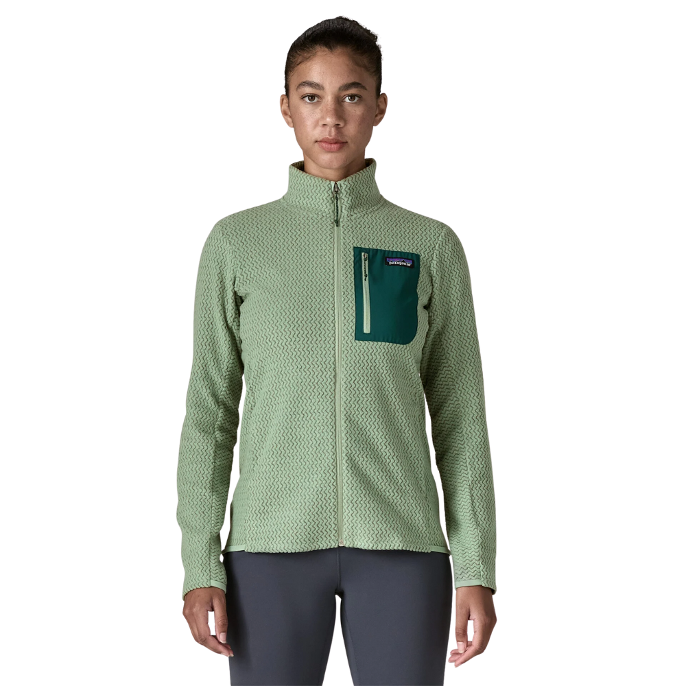 Womens R1® Air Fleece Jacket Ellwood Green