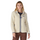 Womens Retro Pile Fleece Jacket Natural