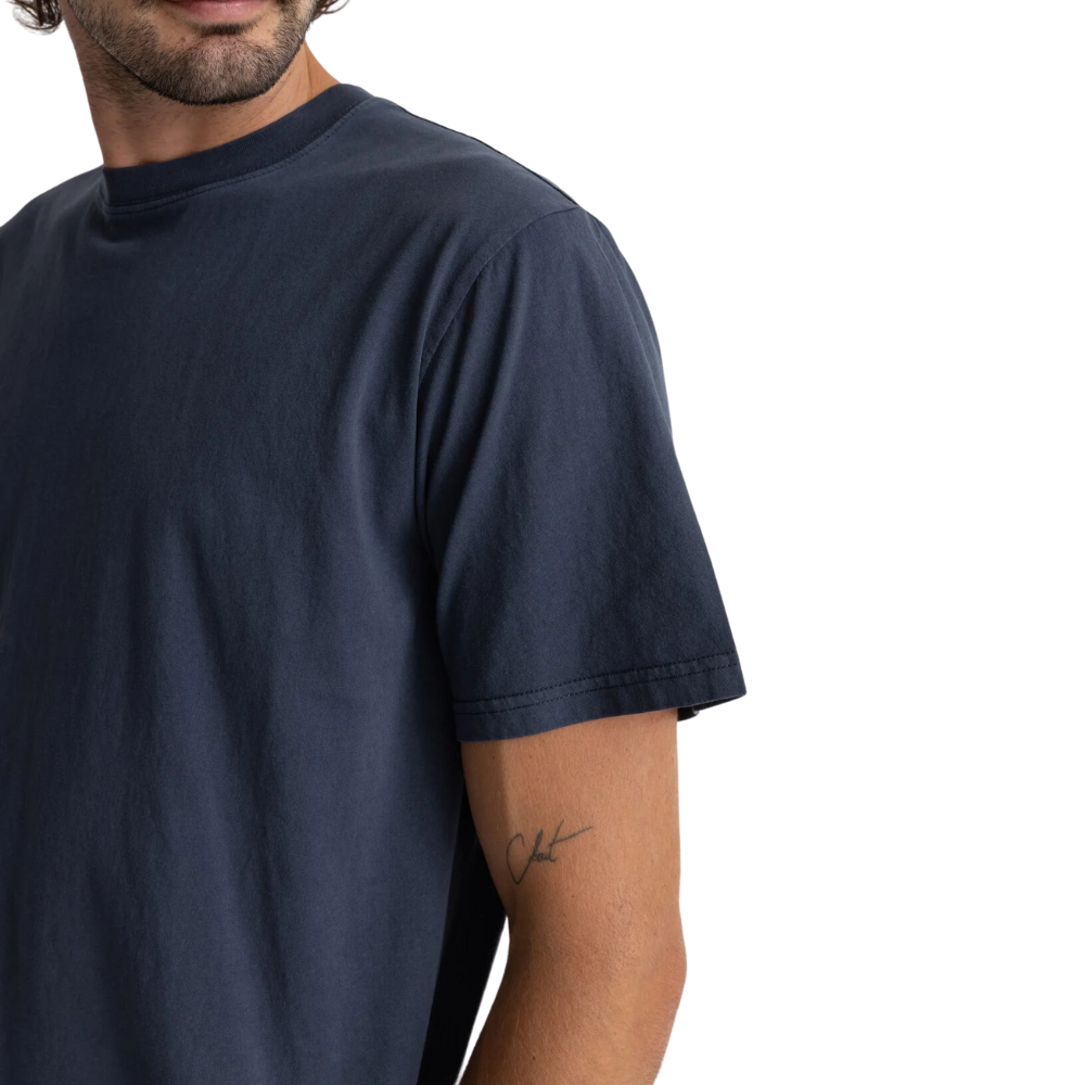 Klassisches Vintage-T-Shirt Worn Navy