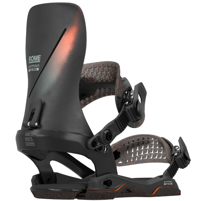 Katana AW Pro AsymWrap 2026 Black Snowboardbinding