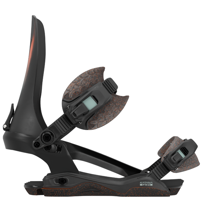 Katana AW Pro AsymWrap 2026 Black Snowboardbinding
