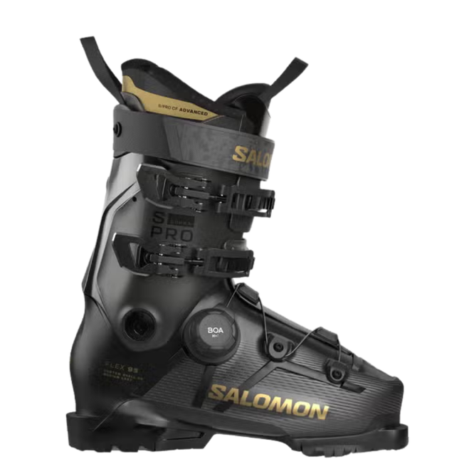 Womens S/Pro Supra S Boa 95W 2027 Black/ Beluga Met/ Gold Met