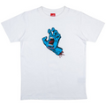 Kinder-T-Shirt Screaming Hand Weiß
