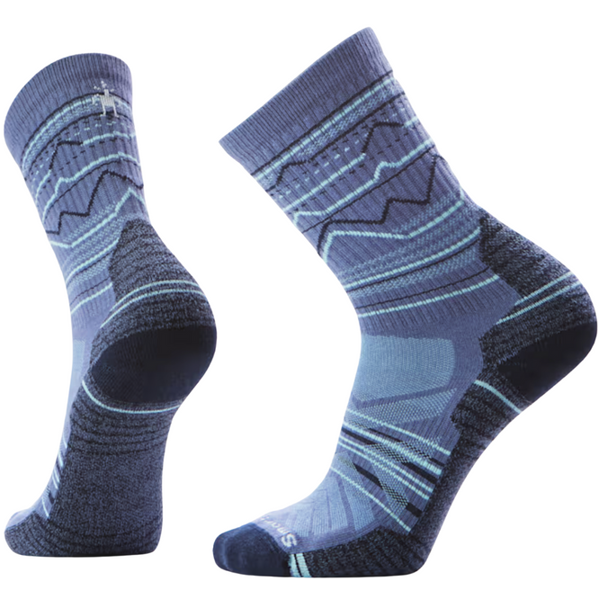 Hike Mountain Range Licht Kissen Socken Nightfall Blau