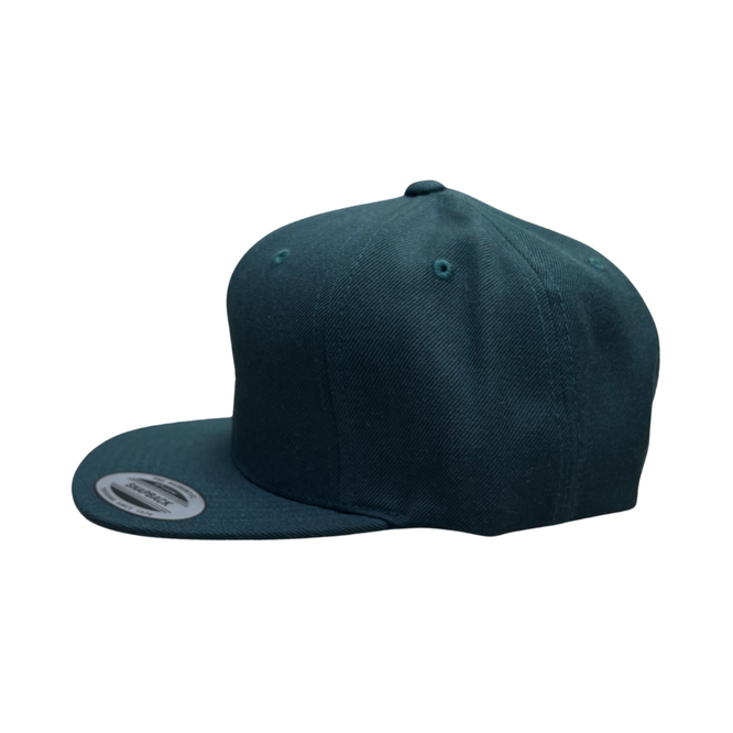 Classic Shield Snapback Cap Spruce