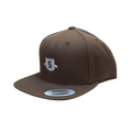 Classic Shield Snapback Cap Black