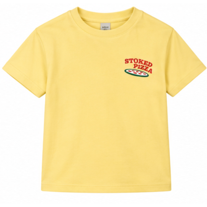 Kids Want a Pizza This T-shirt Viva Yellow