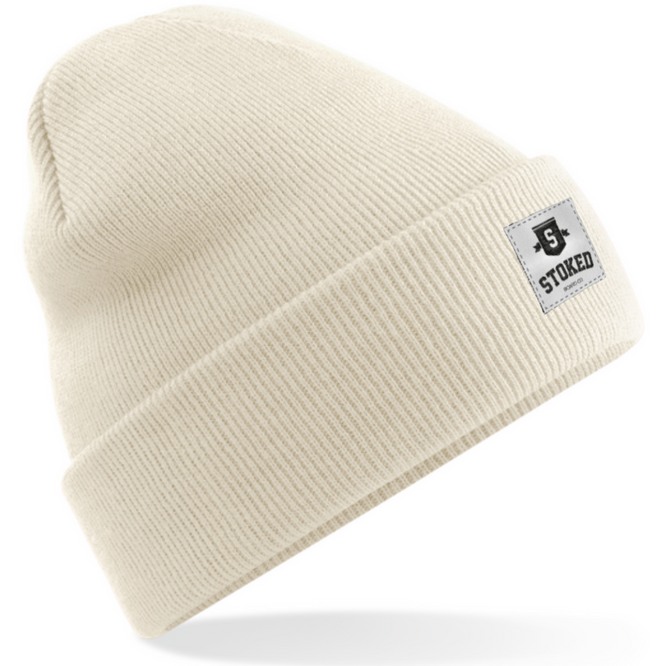 Original Cuffed Shield Beanie Mandel
