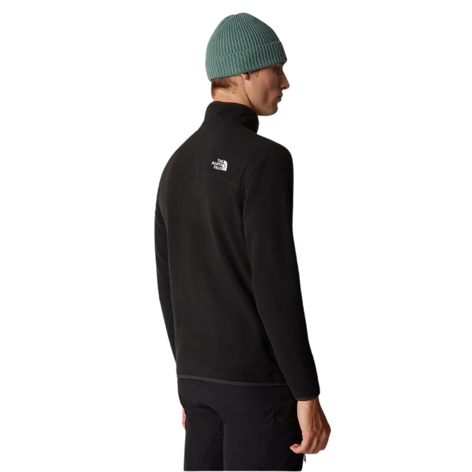 100 Glacier 1/4 Zip TNF Schwarz