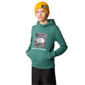 Kinder Box Hoodie TNF Schwarz