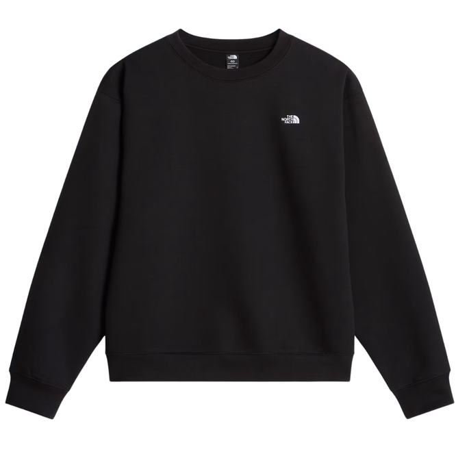 Essential Simple Dome Crewneck Sweater TNF Black