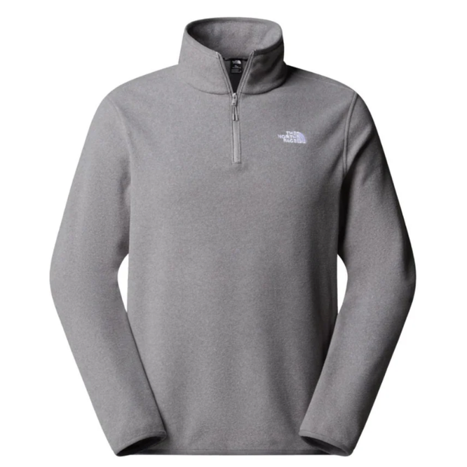Glacier Fleece 1/4 Zip Jacket TNF Mid Grey Heather