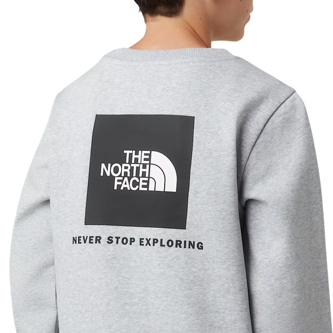 Kids Box NSE Crew TNF Light Grey Heather