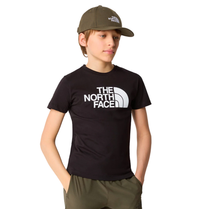 Kids Easy T-shirt TNF Schwarz/TNF Weiß