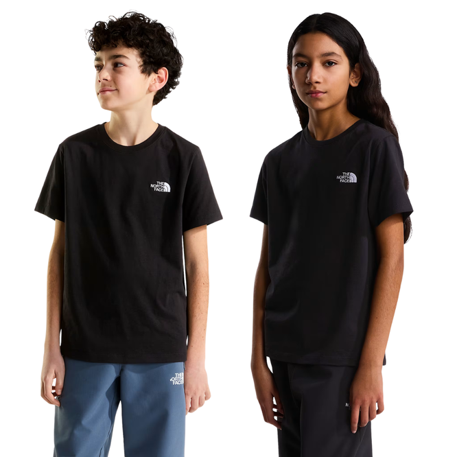 Kids Evolution Emb T-Shirt TNF Black
