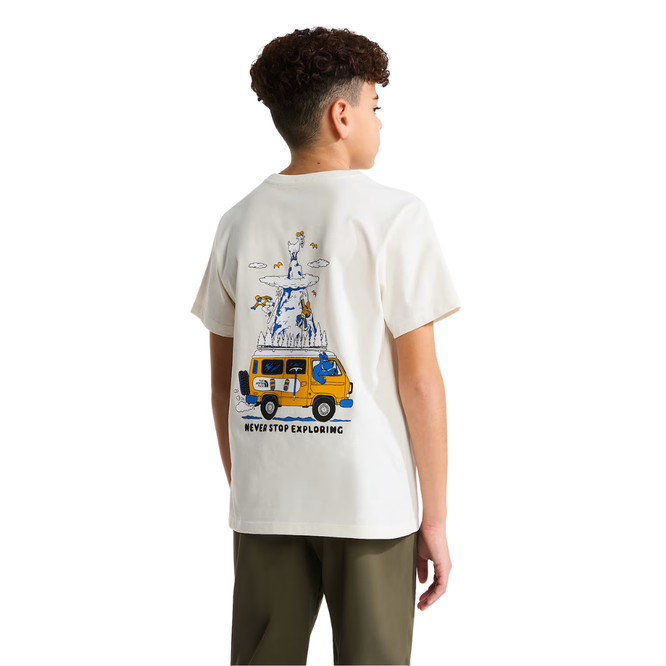 Kids Outdoor T-Shirt White Dune