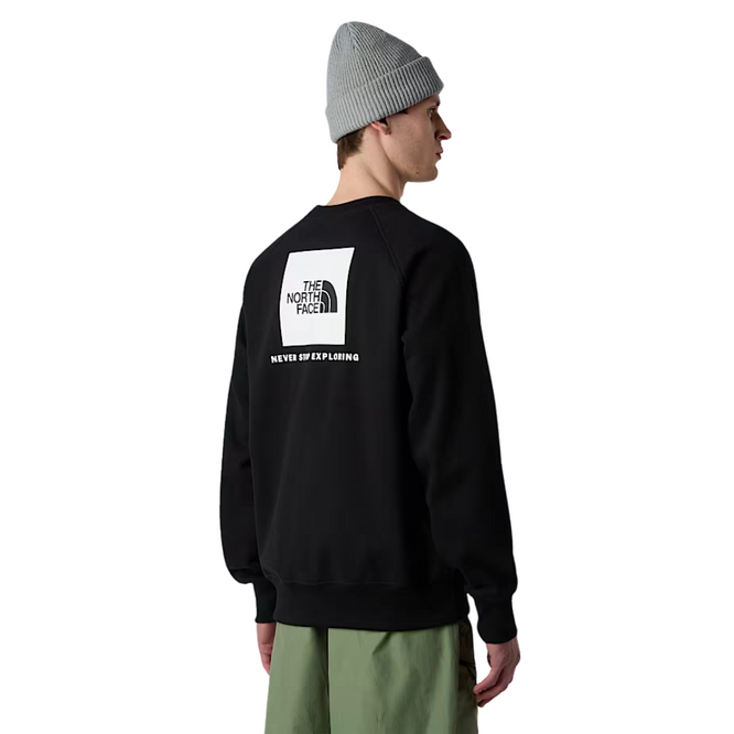 NSE Raglan Box Crewneck Black