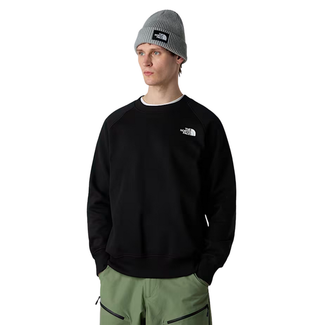 NSE Raglan Box Crewneck Black