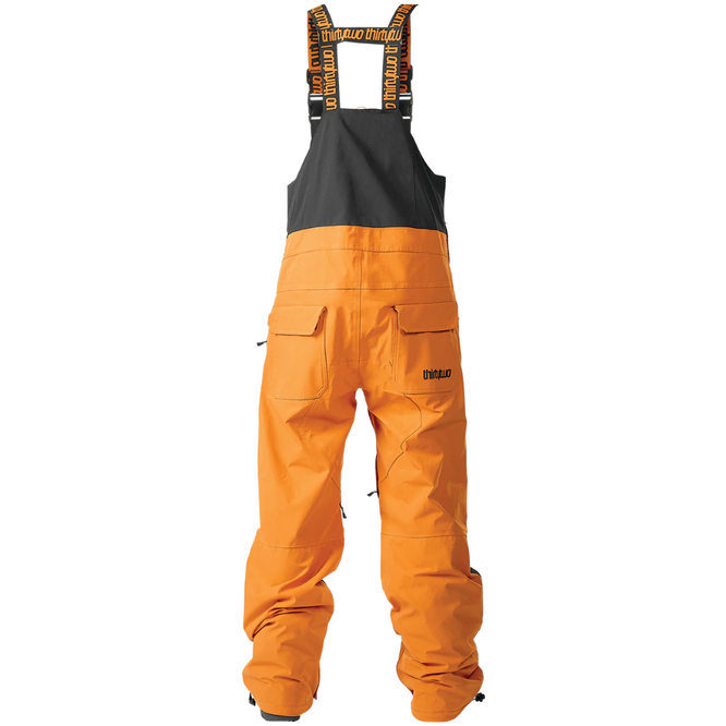 Basement Snowboard Bib Black/ Orange