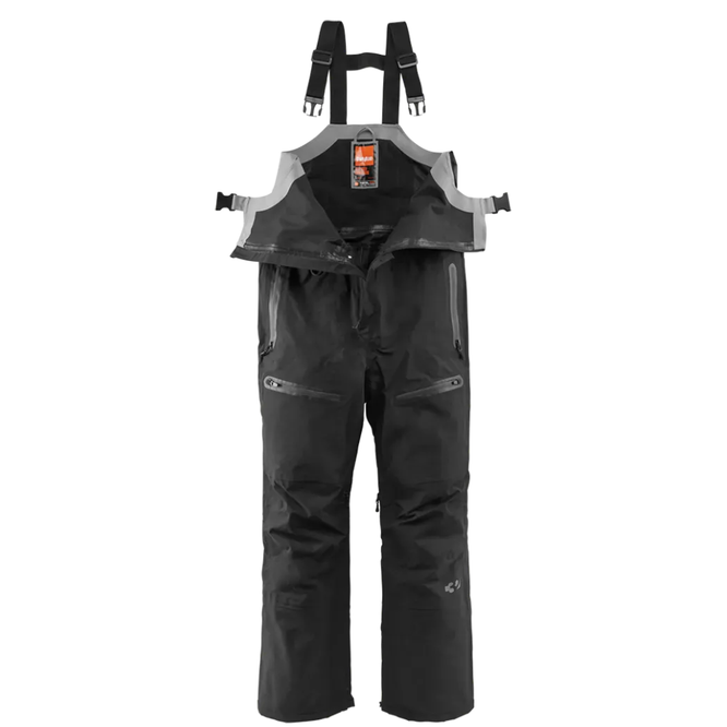 TM-3 Recycled Snowboard Bib Black/Grey