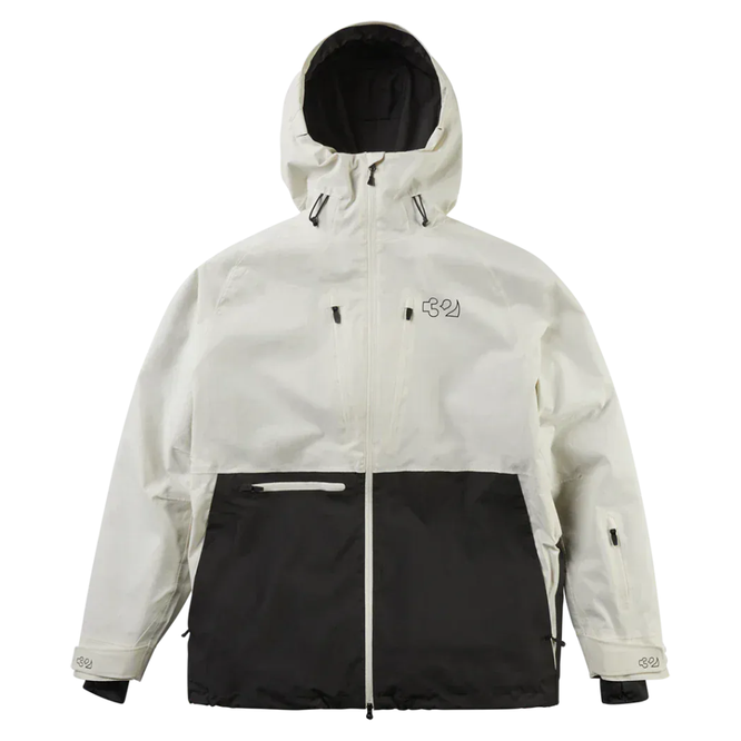 TM Recycled Snowboard Jacket Off White