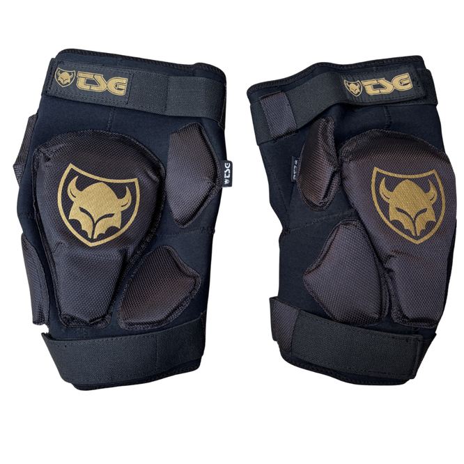 Big Bear Kneepads Black-Gold