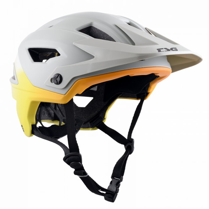 Chatter Solid Colour Satin Grey Sonnenuntergang MTB-Helm