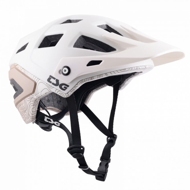 Scope Grafik Design Earty Grau MTB-Helm