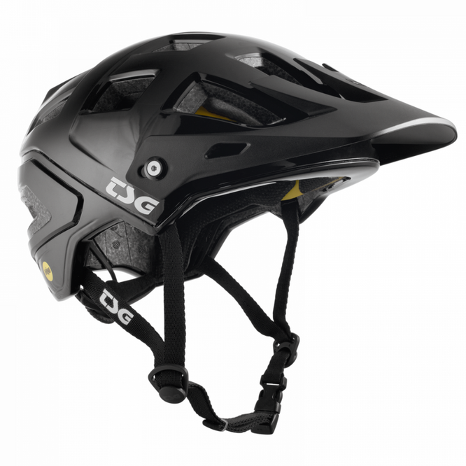 Scope Mips Solid Colour MTB-Helm Gloss Black