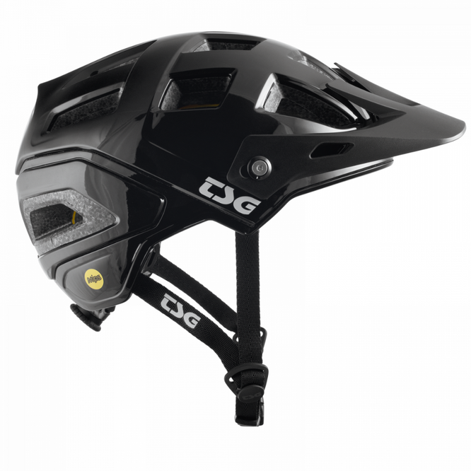 Scope Mips Solid Colour MTB-Helm Gloss Black