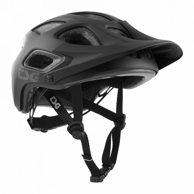 Seek Solid Colour Satin Black MTB-Helm