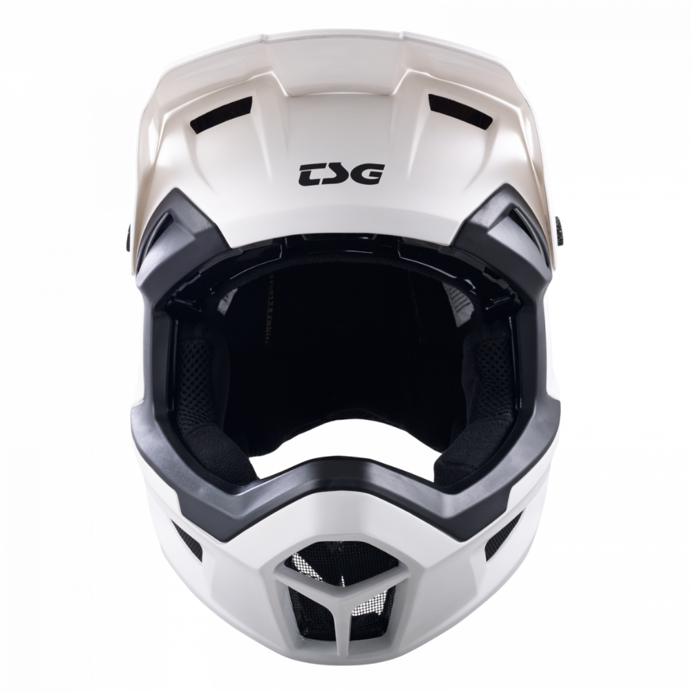 mtb helm tsg TSG Sentinel Solide Farbe Satin Weiß MTB-Helm – Stoked Boardshop