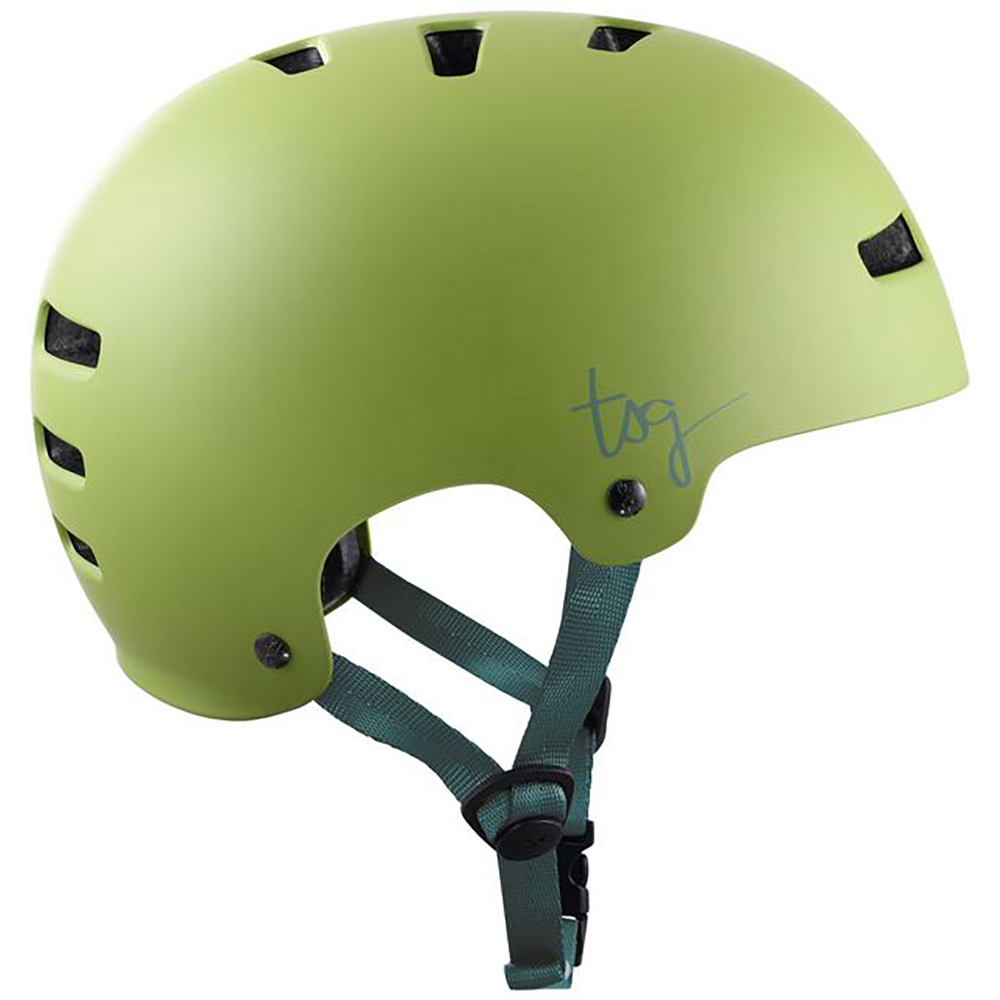 TSG Womens Evolution Solide Farbe Calla Grün Skateboard-Helm – Stoked Boardshop