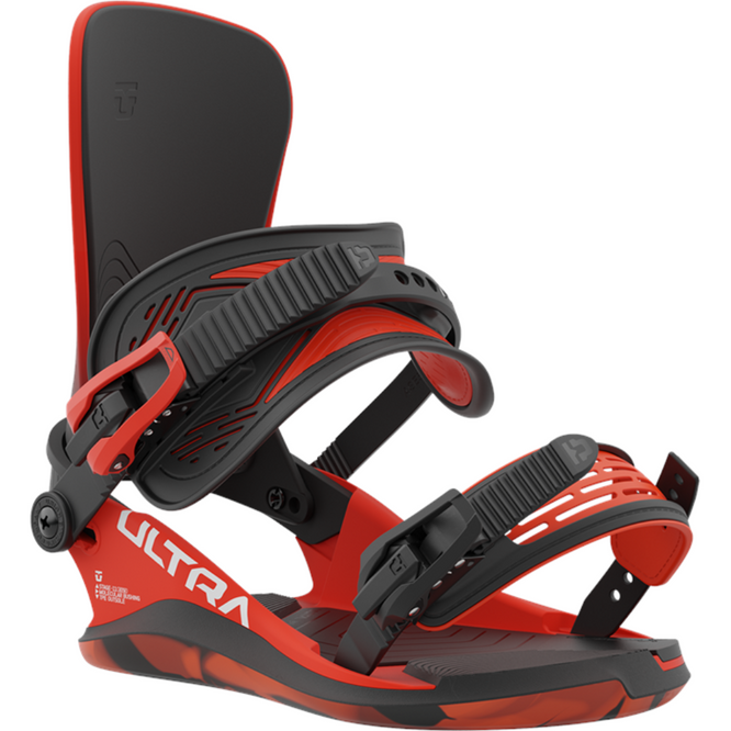 Ultra Hot Red 2024 Snowboard-Bindungen