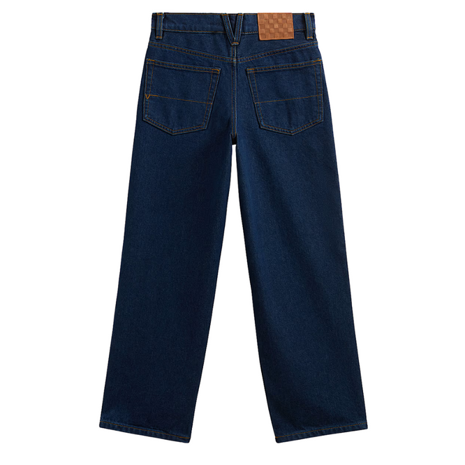 Kids Check-5 Loose Jeans Pan Midnight
