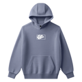 Kids Blocked Box Hoodie Glacial Slate