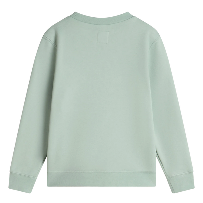 Kids Classic Oval Crewneck Gray Olive