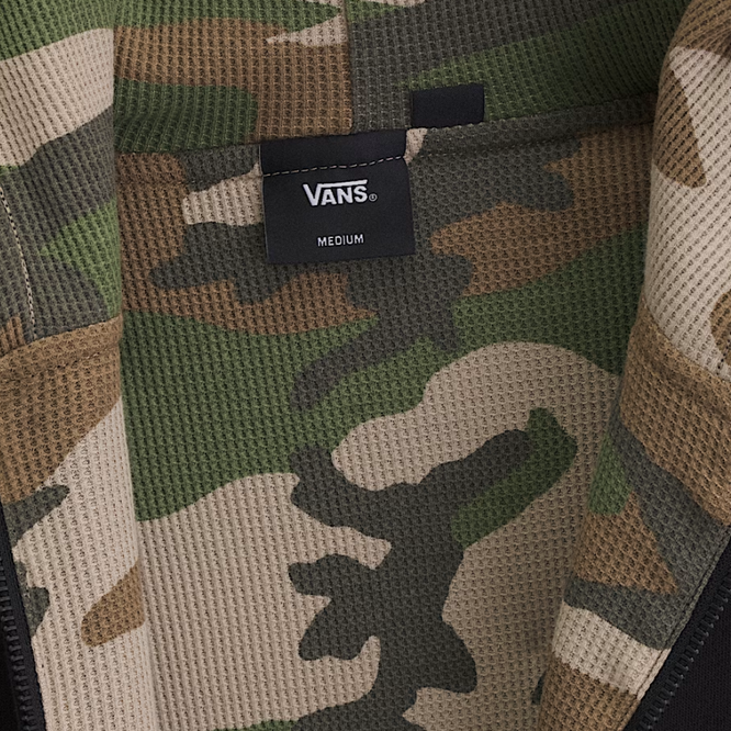 Kids Dover Thermal Lined Full Zip Hoodie Black/Vintage C