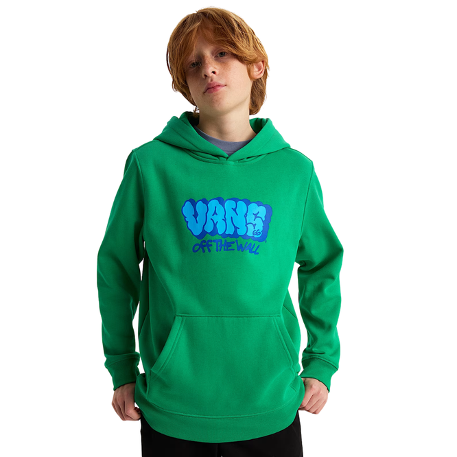 Kids Graff Hoodie Vivid Verdant