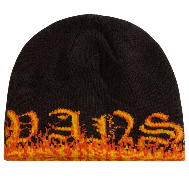 Kids Hovley Beanie Black/Flame