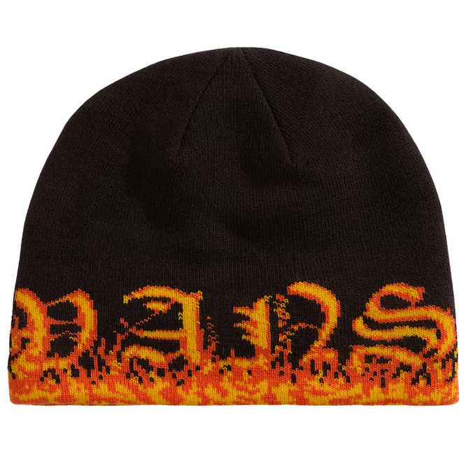 Kids Hovley Beanie Black/Flame