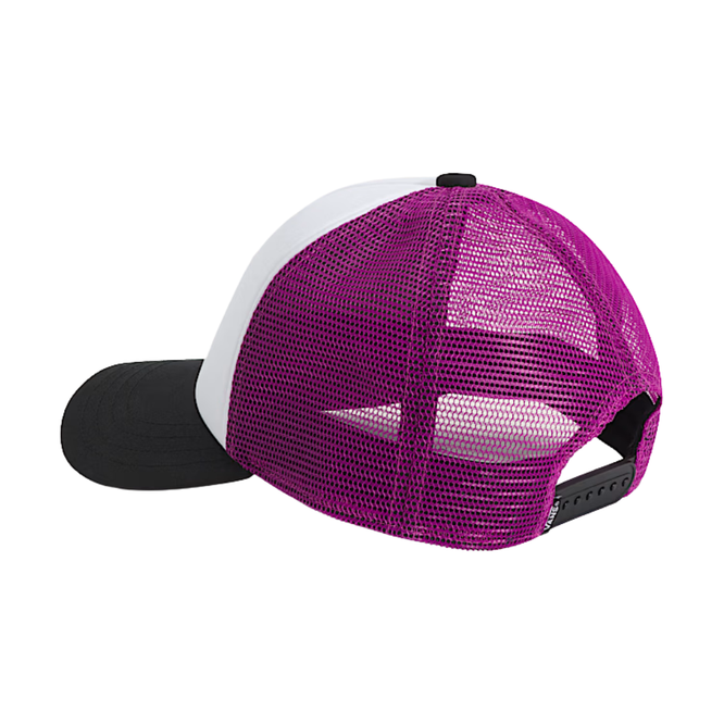 Kids Twisted Trucker Checkboard White
