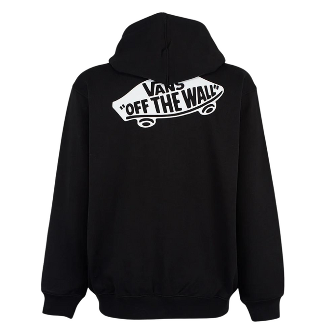 Style 76 Loose Fit Full Zip Hoodie Black/White