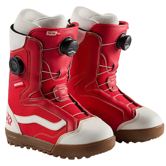 Womens Encore Pro Racing Red/Marshmellow Snowboard Boots