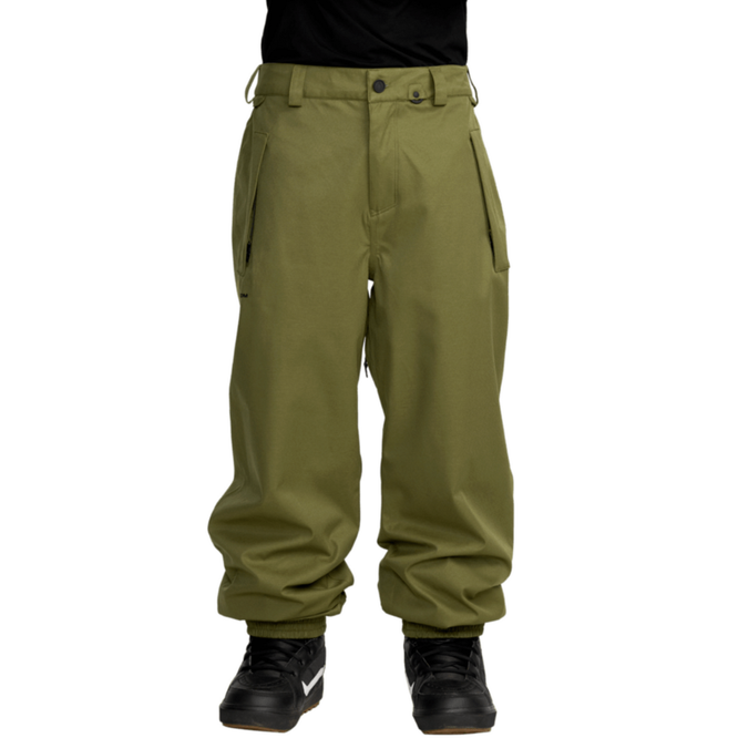 Arthur 20K Snowboard-Hose Dunkel-Olive